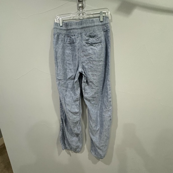 Athleta linen pants chambray - Picture 2 of 3